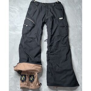 686 Smarty Cargo 3 in 1 Snowboard  Ski Pants Women's Medium black